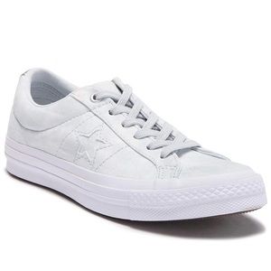 Converse One Star Ox Pure Platinum Youth 13
